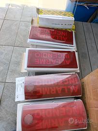 notifier targhe antincendio 