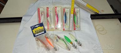 Totanare o polpare (esche artificiali calamari)