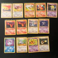 Lotto carte Pokémon vintage