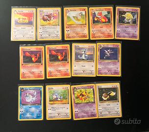 Lotto carte Pokémon vintage