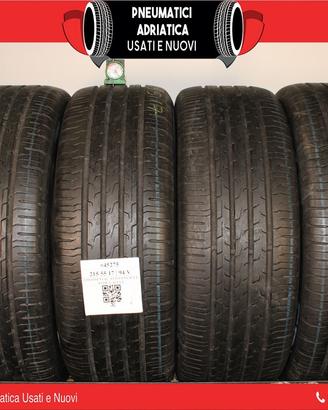 4 Gomme 215 55 R 17 Continental al 75% SPED GRATIS