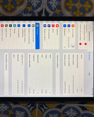 IPad 8ª Generazione + Cover con tastiera