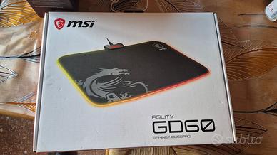 Mousepad rgb di varie marche - Msi, Steelseries