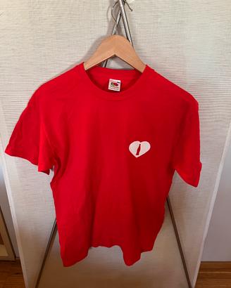 T-shirt Coca Cola rossa uomo taglia M