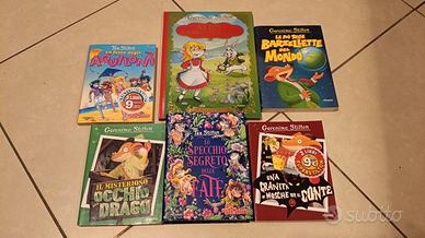 Geronimo Stilton lotto 6 libri per bambini