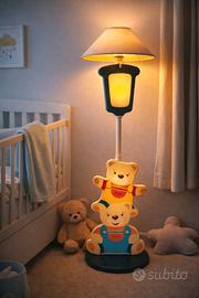 Lampada cameretta design vintage Azur – effetto lu