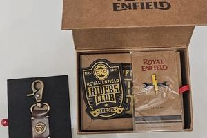 Royal Enfield Welcome Kit Ufficiale e Completo