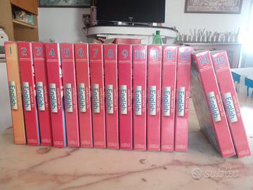 CORSO DI INGLESE -WELCOME TO ENGLISH 15 COFANETTI