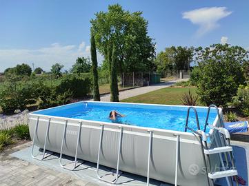 Piscina Rettangolare Intex 488x244x107 cm