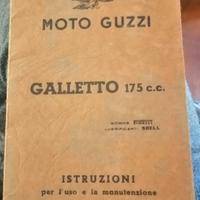 Libretto uso e manutenzione Galletto 175 cc