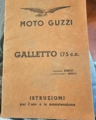 Libretto uso e manutenzione Galletto 175 cc