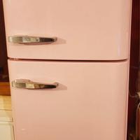 Smeg frigorifero 50's style vintage rosa