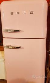 Smeg frigorifero 50's style vintage rosa