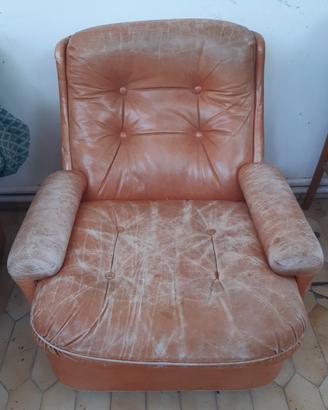 Poltrone in pelle vintage