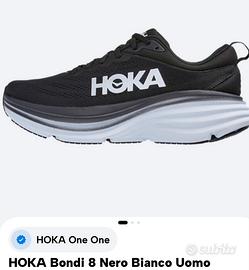 HOKA - BONDI 8 1123202 / BWHT man