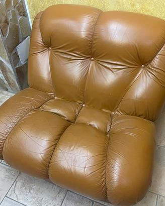 Poltrone anni 80 vera pelle
