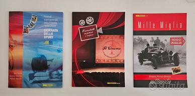 FOLDER francobolli MILLE MIGLIA SPORT CINEMA