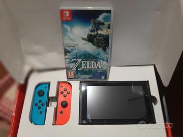 nintendo switch+zelda totk+dynastywarriors 9