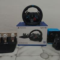 Volante Logitech G29 + pedali + cambio manuale 