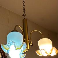 Lampadario in ottone