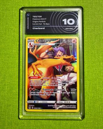 Charizard TG03 AIgrading 10 - unico in Italia