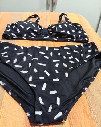 💟costume mare nero e bianco 