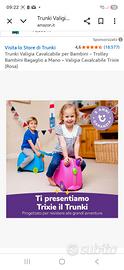 Trunki Valigia Cavalcabile per bambini