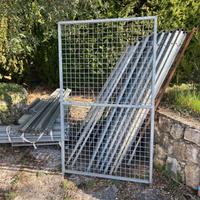 cancello zincato x cani di grossa taglia