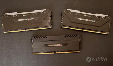 Ram DDR4 16Gb + 8Gb