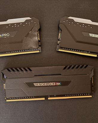 Ram DDR4 16Gb + 8Gb