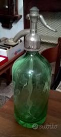 Sifone da seltz in vetro vintage