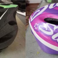 2 Caschi MVTEK per bambini bici pattini MTB