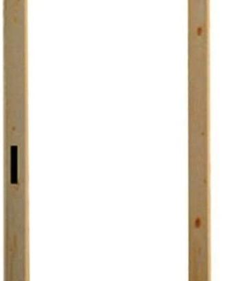 Controcassa in legno per porta battente