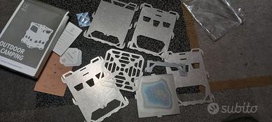 Mini Stufa da campeggio in titanio