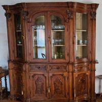 Vetrina stile barocco anni 70