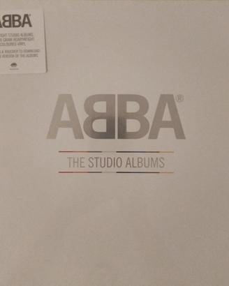 ABBA The Studio Album 2 cofanetti neri e colorati