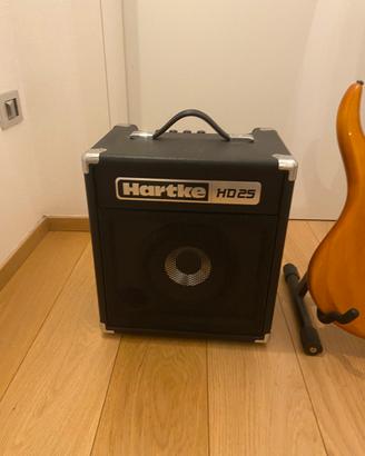 Amplificatore basso combo 25watt HARTKE HD25