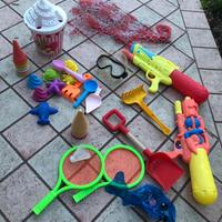 Giochi vari per mare