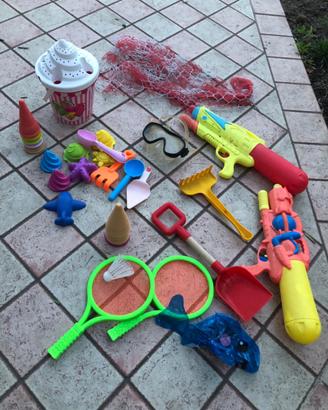 Giochi vari per mare