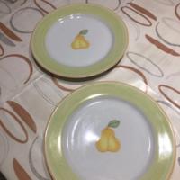 2 piatti di portata in porcellana modelia