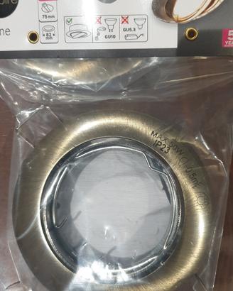 Porta faretti per cartongesso o mensole