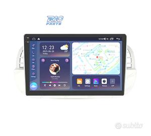 RADIO GPS ANDROID 13 FIAT 500 07-15