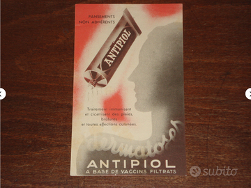 bella cartolina con farmaco vintage post card 1950