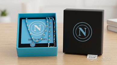 Collana Ufficiale SSC NAPOLI con pendente logo per