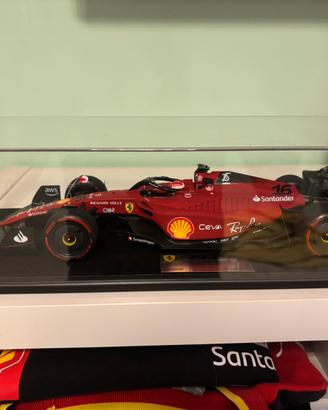 Modellino f1-75 charles leclerc