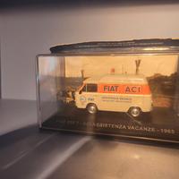 fiat 850 T   Aci ass.stradale 1965 scala 1/43