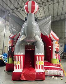 Gioco gonfiabile elephant circus 5x4x4 bambini