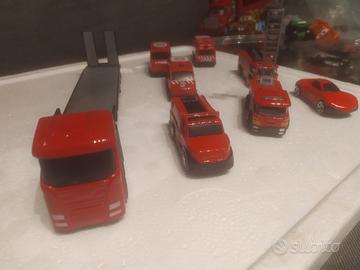 lotto Modellini dei Pompieri scala 1/64