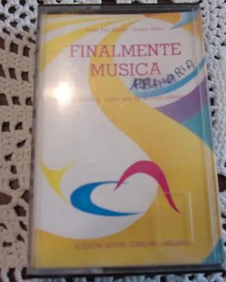 Audio cassetta Finalmente Musica scuola primaria,