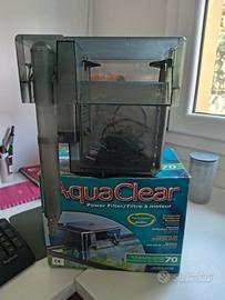 Filtro esterno acquario AquaClear70